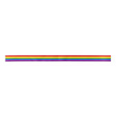 RAINBOW GAY PRIDE FLAG | RIBBON SATINBAND (Vorderseite)