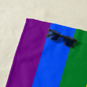 Rainbow Gay Pride Flag Strandtuch (Beispiel)