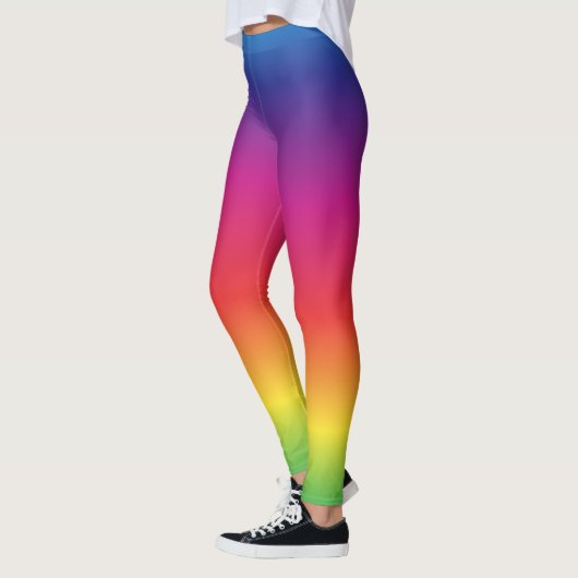 Rainbow Gay Pride Gradient Leggings (Links)