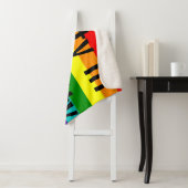 Rainbow Gay Pride LGBT Original 8 Streifen farbig Sherpadecke (Beispiel)