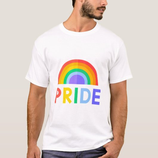 Rainbow Gay Pride Parade T-Shirt (Vorderseite)