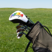 Rainbow Gay Proud Golf Head Cover von Pride Headcover (In SItu)
