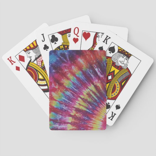 Rainbow Gefärbte Krawatte Bicycle Playing Cards Spielkarten (Rückseite)