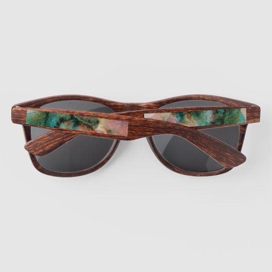 Rainbow Gefärbte Krawatte Custom (Rückseite)