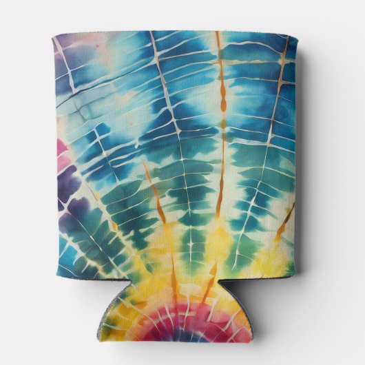 Rainbow-Gefärbte Krawatte Dosenkühler (Rückseite)