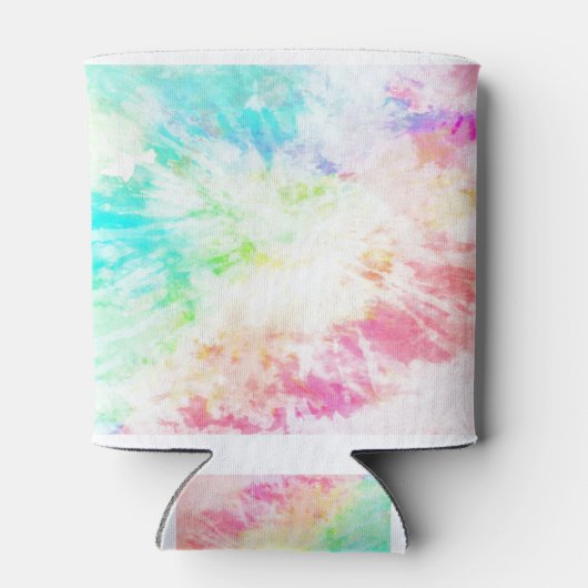 Rainbow-Gefärbte Krawatte Dosenkühler (Rückseite)