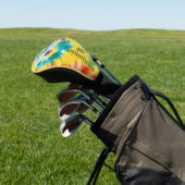 Rainbow Gefärbte Krawatte Individuelle Name Modern Golf Headcover (In SItu)