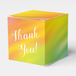 Rainbow Gefärbte Krawatte Kinderdusche Geschenkschachtel