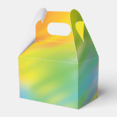 Rainbow Gefärbte Krawatte Kinderdusche Geschenkschachtel (Rückseite)