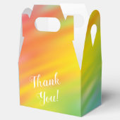 Rainbow Gefärbte Krawatte Kinderdusche Geschenkschachtel (Geöffnet)