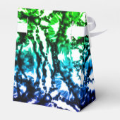 Rainbow Gefärbte Krawatte Mandala Starparty Geschenkschachtel (Rückseite)