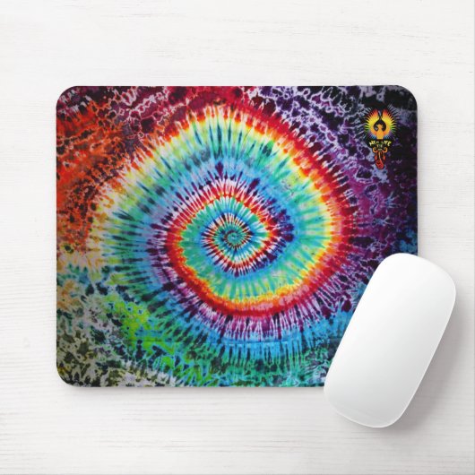 Rainbow Gefärbte Krawatte Mouse Pad Mousepad (Mit Mouse)