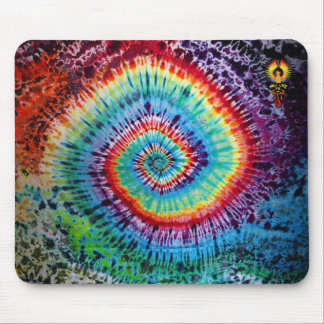 Rainbow Gefärbte Krawatte Mouse Pad Mousepad
