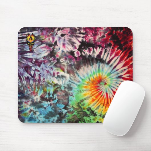 Rainbow-Gefärbte Krawatte Mousepad (Mit Mouse)