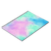 Rainbow-gefärbte Krawatte Notizblock (Linke Seite)