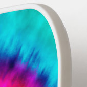 Rainbow-Gefärbte Krawatte Pickleball Schläger (Linke Seite)