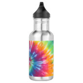 Rainbow Gefärbte Krawatte Swirl Trinkflasche (Rechts)