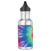 Rainbow Gefärbte Krawatte Swirl Trinkflasche (Links)