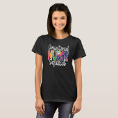 Rainbow Gefärbte Krawatte T-Shirt (Vorne ganz)