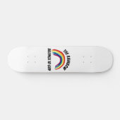 RAINBOW GEHÖRT ZU GOTT CHRISTLICH Skateboard (Horizontal)