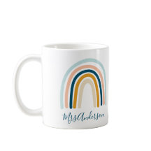 Rainbow-Gelb personalisiertes Mug-süßes Geschenk