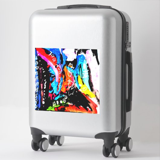 Rainbow gemischt aufkleber (Koffer)