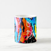 Rainbow gemischt kaffeetasse (Mittel)