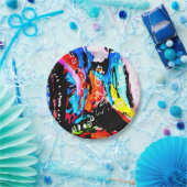 Rainbow gemischt pappteller (Party)