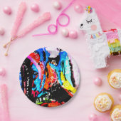 Rainbow gemischt pappteller (Party)