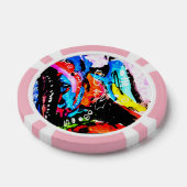 Rainbow gemischt pokerchips (Einzeln)