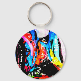 Rainbow gemischt schlüsselanhänger