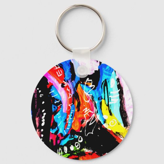 Rainbow gemischt schlüsselanhänger (Vorderseite)