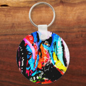 Rainbow gemischt schlüsselanhänger (Vorderseite)