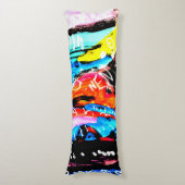 Rainbow gemischt seitenschläferkissen (Vorderseite Vertikal)