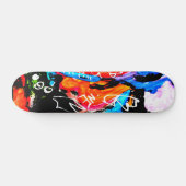 Rainbow gemischt skateboard (Horizontal)