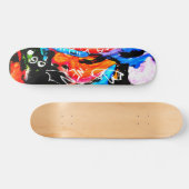 Rainbow gemischt skateboard (Horizontal)