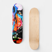 Rainbow gemischt skateboard (Vorderseite)