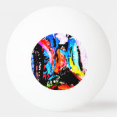 Rainbow gemischt tischtennisball (Vorderseite)