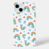 Rainbow Gemustert Case-Mate iPhone Hülle (Rückseite)