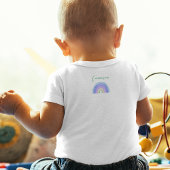 Rainbow Gender Neutral Baby Strampler