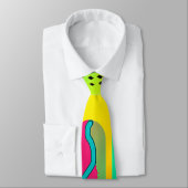Rainbow Geo Bold Krawatte (Gebunden)