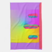 Rainbow Geo Mix Geschirrtuch (Vertikal)