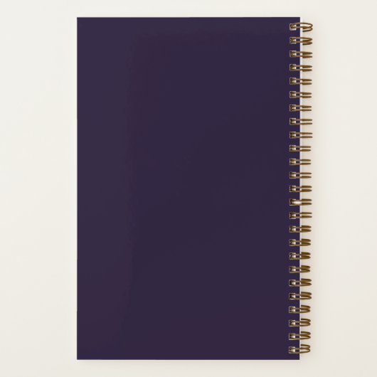 Rainbow Geometric Elephant Cosmic Forest Journal Notizblock (Rückseite)