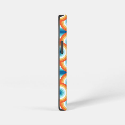 Rainbow Geometric Muster iPhone Hülle (Rechte Seite)