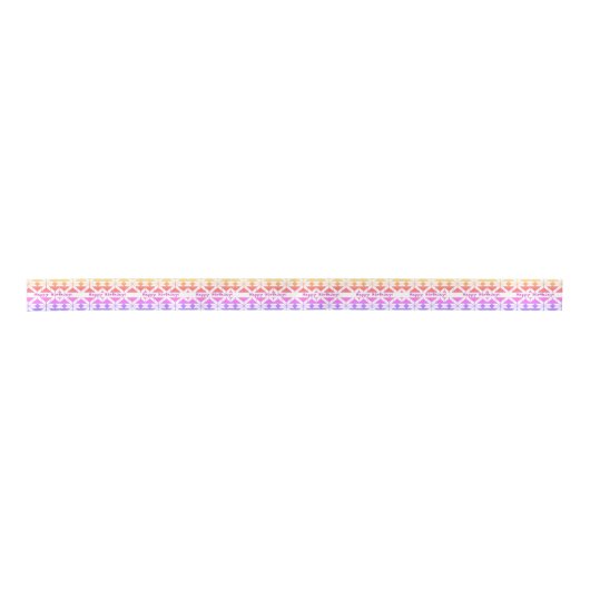 Rainbow Geometrics Satinband (Vorderseite)