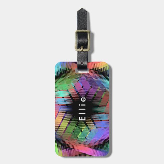 Rainbow Gepäckanhänger (Vorderseite vertikal)