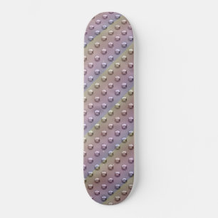Rainbow-gepunktete Industriemetalplatte Skateboard