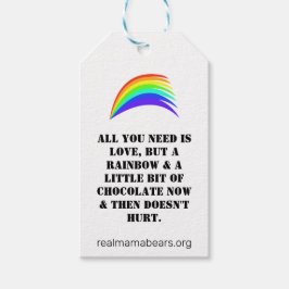 Rainbow-Geschenkmarke Geschenkanhänger