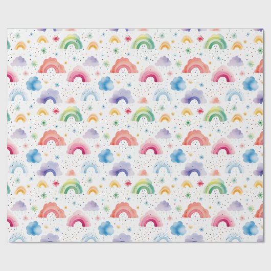 Rainbow Geschenkpapier (Flach)