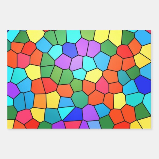 Rainbow Geschenkpapier Set (Vorderseite 3)